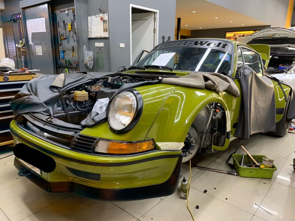 ซ่อมแอร์รถยนต์ Porsche