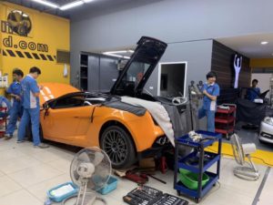 ซ่อมแอร์รถยนต์ Lamborghini