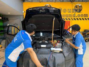 ซ่อมแอร์รถยนต์ PorscheHybrid
