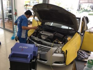 ซ่อมแอร์รถยนต์ Toyota