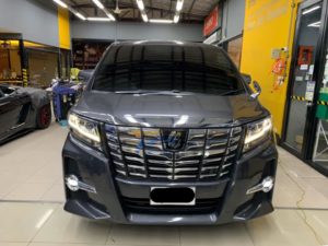 ซ่อมแอร์รถยนต์ Alphard