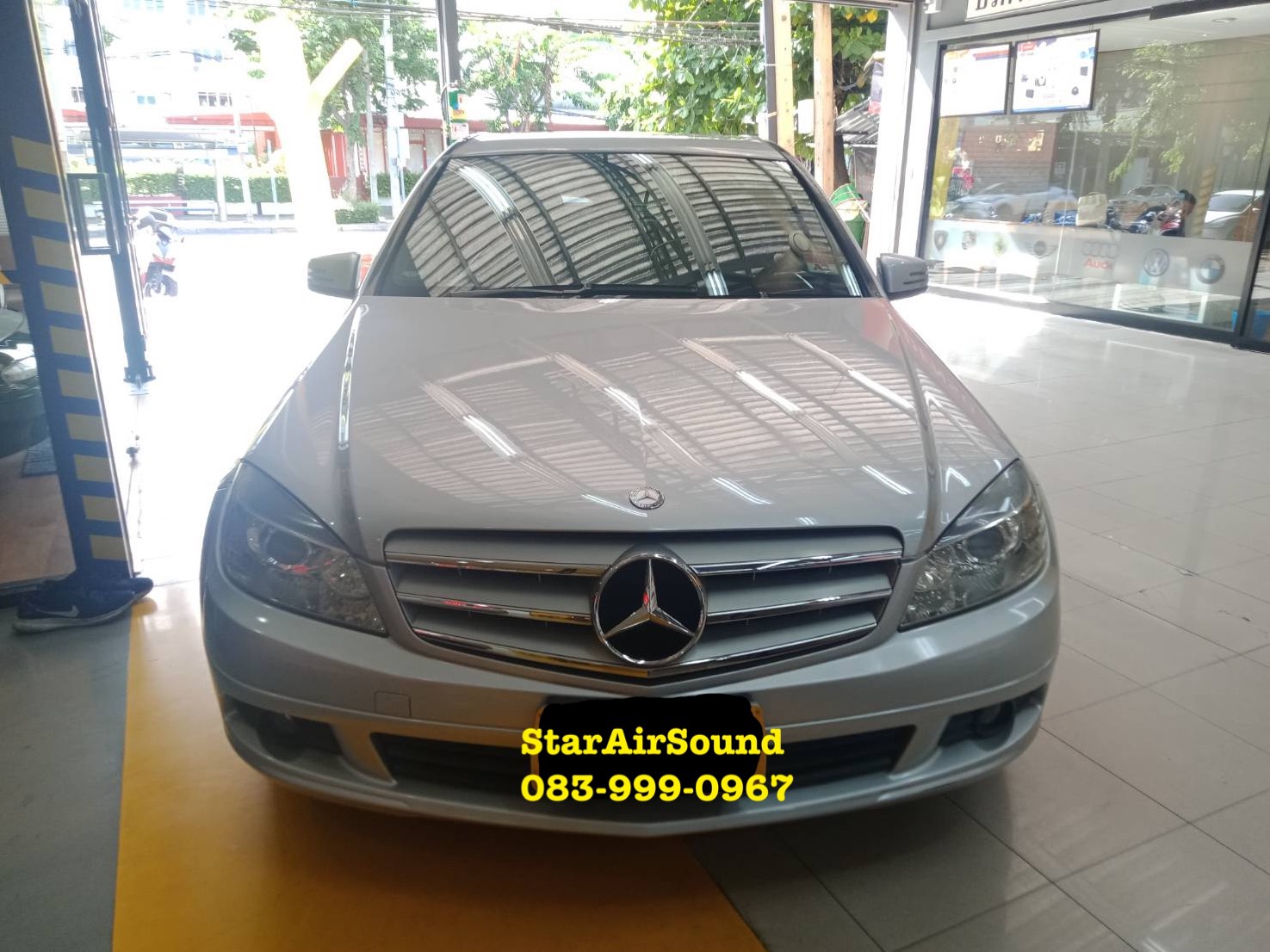 ซ่อมแอร์รถ Benz