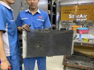 ซ่อมแอร์รถ Benz Vito