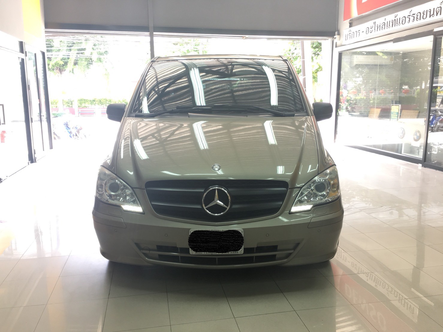 ซ่อมแอร์รถ Benz Vito