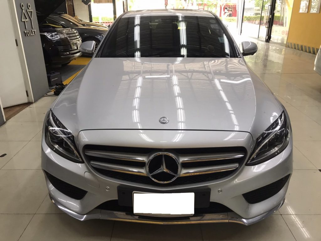 ซ่อมแอร์รถ Benz C class ปี2015