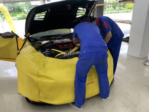 ซ่อมแอร์รถ Nissan 370z