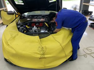 ซ่อมแอร์รถ Nissan 370z