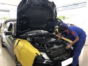 ซ่อมแอร์รถ benz e class
