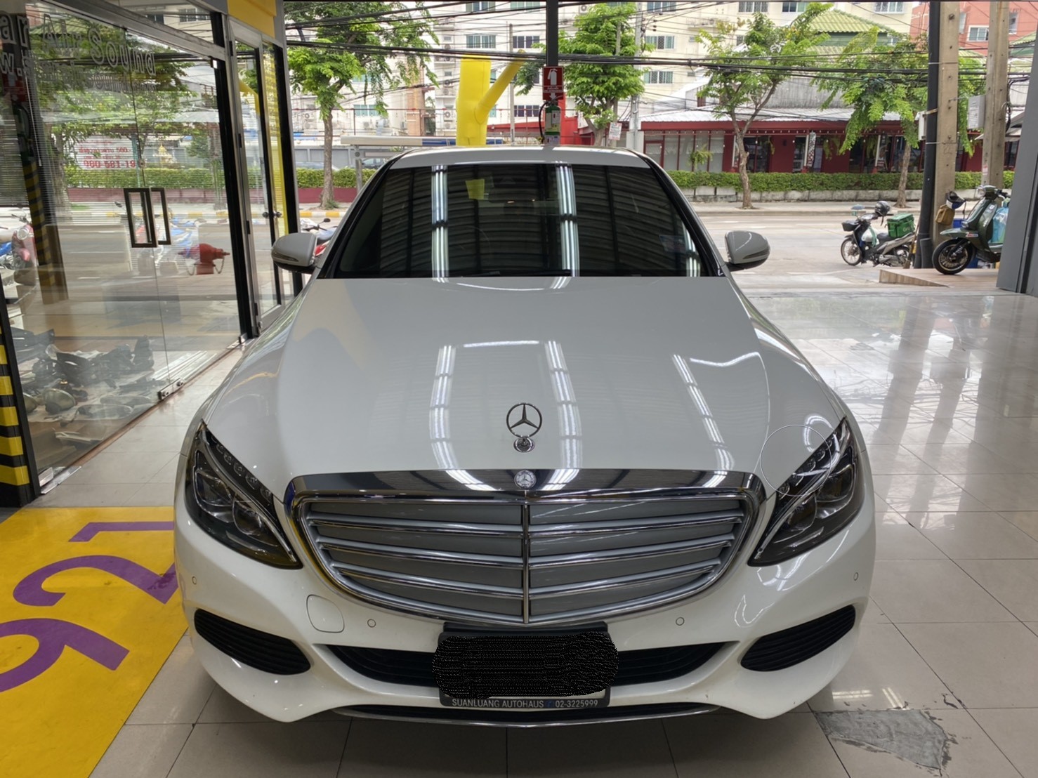 ซ่อมแอร์รถ Ben W205 c300(H)